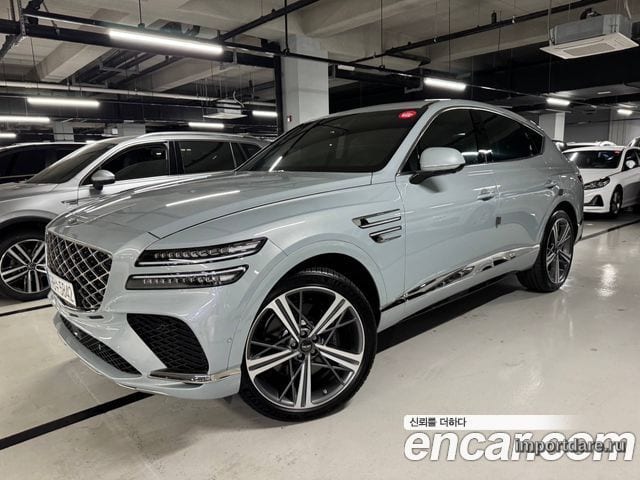 GENESIS GV80 COUPE 2024 — 13 700 км, светло-серебристый, Корея — под ключ — фото 1