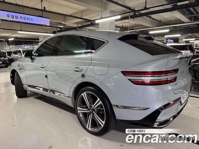 GENESIS GV80 COUPE 2024 — 13 700 км, светло-серебристый, Корея — под ключ — фото 3