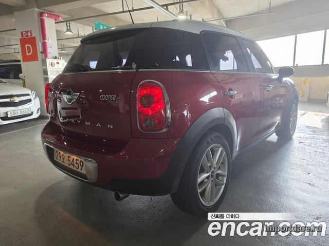 MINI COOPER D COUNTRYMAN 2014 — 144 622 км, красный, Корея — под ключ — фото 2