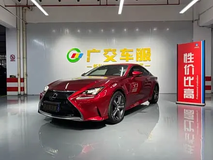 LEXUS RC 2018 — 67 000 км, Китай — под ключ — фото 1