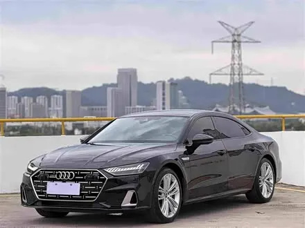 AUDI A7L 2024 — 30 000 км, Китай — под ключ — фото 1