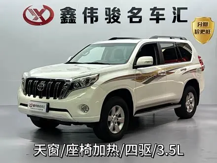 TOYOTA PRADO 2016 — 84 000 км, Китай — под ключ — фото 1