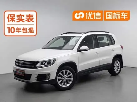 VOLKSWAGEN TIGUAN 2016 — 125 200 км, Китай — под ключ — фото 1