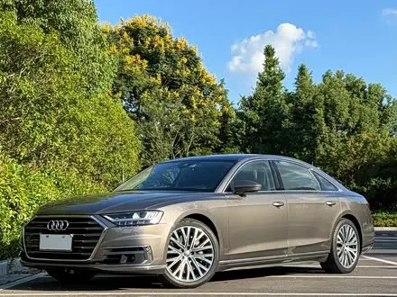 AUDI A8 2018 — 80 000 км, Корея — под ключ — фото 1