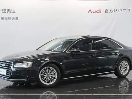 AUDI A8 2014 — 238 600 км, Корея — под ключ — фото 1