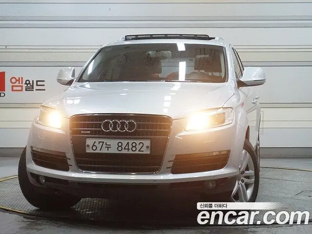 AUDI Q7 2009 — 187 000 км, Корея — под ключ — фото 1