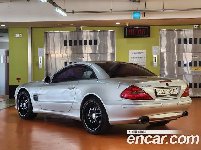 MERCEDES-BENZ SL-CLASS 2002 — 108 000 км, серебристый, Корея — под ключ — фото 12
