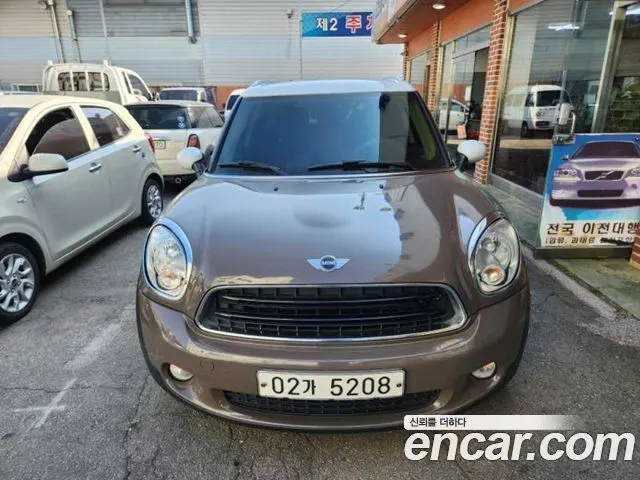 MINI COOPER D COUNTRYMAN 2013 — 164 150 км, коричневый, Корея — под ключ — фото 2