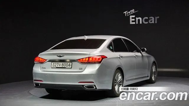 HYUNDAI GENESIS DH 2016 — 187 330 км, серебристый, Корея — под ключ — фото 2