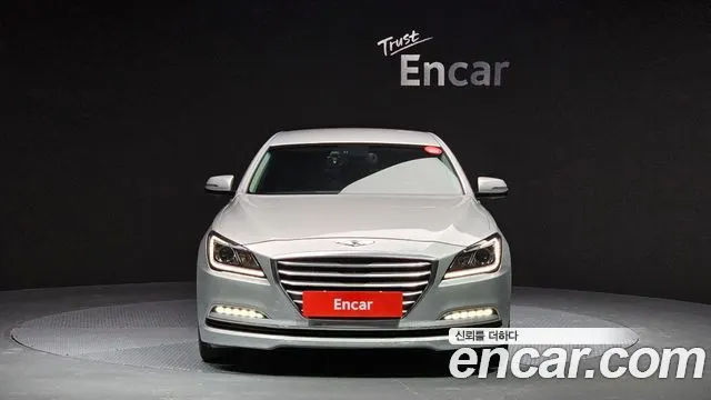 HYUNDAI GENESIS DH 2016 — 187 330 км, серебристый, Корея — под ключ — фото 3