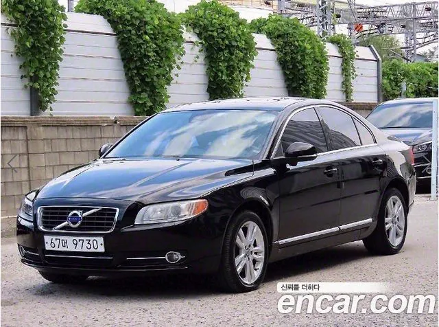VOLVO S80 2013 — 147 059 км, чёрный, Корея — под ключ — фото 2