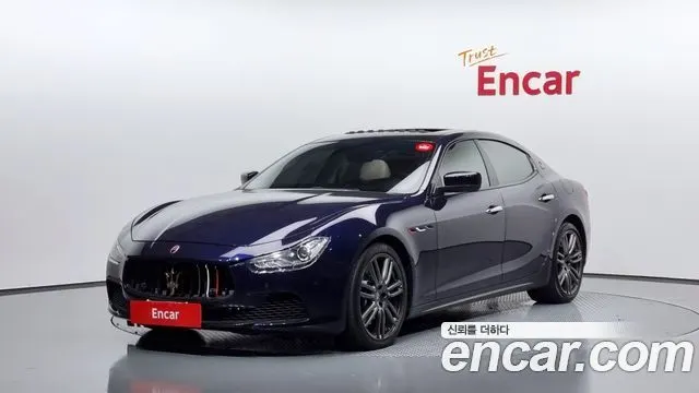 MASERATI GHIBLI — из Кореи под ключ