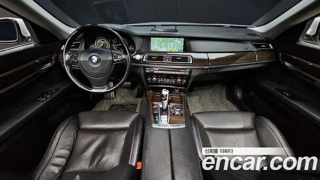 BMW 7 SERIES 2012 — 178 978 км, серебристый, Корея — под ключ — фото 7
