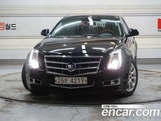 CADILLAC CTS 2009 — 150 000 км, чёрный, Корея — под ключ — фото 12