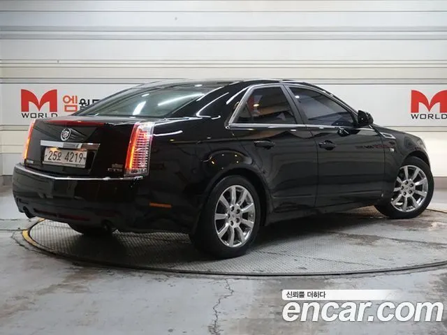 CADILLAC CTS 2009 — 150 000 км, чёрный, Корея — под ключ — фото 4