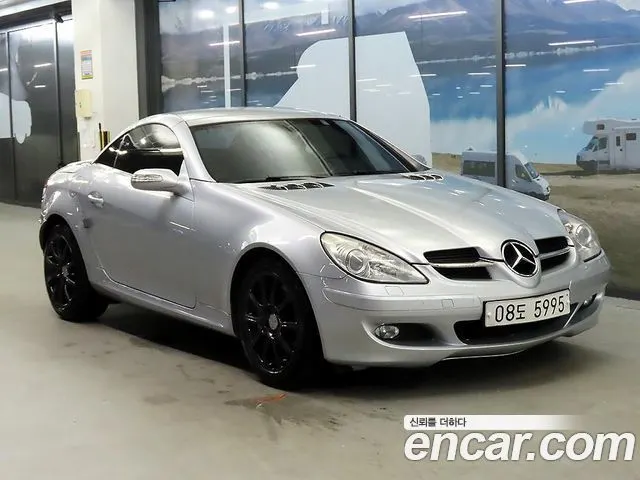 MERCEDES-BENZ SLK-CLASS 2006 — 100 779 км, серебристый, Корея — под ключ — фото 11