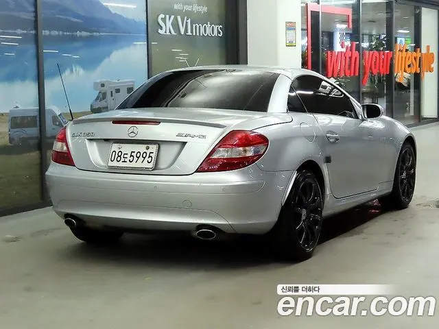 MERCEDES-BENZ SLK-CLASS 2006 — 100 779 км, серебристый, Корея — под ключ — фото 4