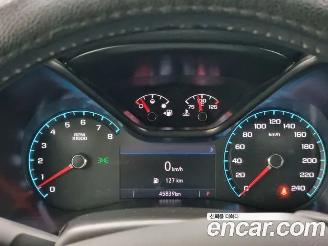 CHEVROLET REAL NEW COLORADO 2022 — 45 839 км, белый-перламутр, Корея — под ключ — фото 8