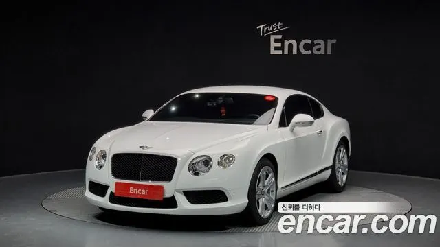 BENTLEY 컨티넨탈 GT — из Кореи под ключ