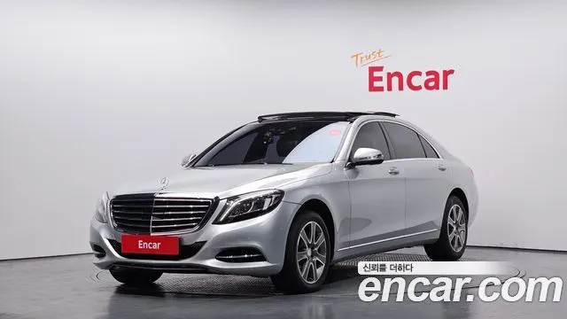 MERCEDES-BENZ S-CLASS W222 2014 — 171 004 км, серебристый, Корея — под ключ — фото 1