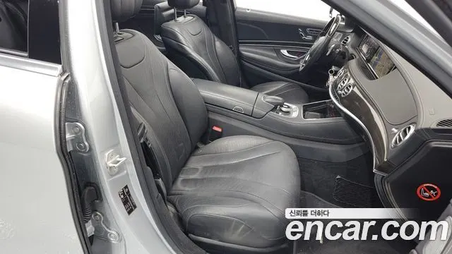 MERCEDES-BENZ S-CLASS W222 2014 — 171 004 км, серебристый, Корея — под ключ — фото 10