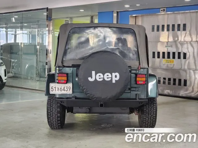 JEEP WRANGLER 2003 — 85 000 км, тёмно-зелёный, Корея — под ключ — фото 4