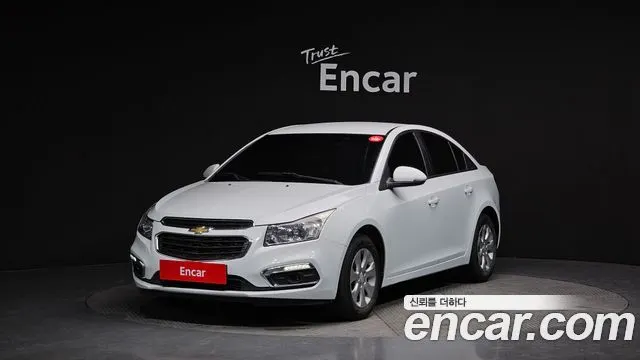CHEVROLET AMAZING NEW CRUZE 2015 — 129 411 км, белый, Корея — под ключ — фото 1