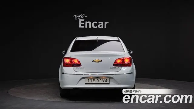 CHEVROLET AMAZING NEW CRUZE 2015 — 129 411 км, белый, Корея — под ключ — фото 4