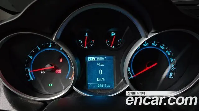 CHEVROLET AMAZING NEW CRUZE 2015 — 129 411 км, белый, Корея — под ключ — фото 8