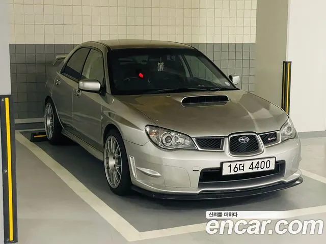 SUBARU IMPREZA 2006 — 113 000 км, серебристо-серый, Корея — под ключ — фото 2