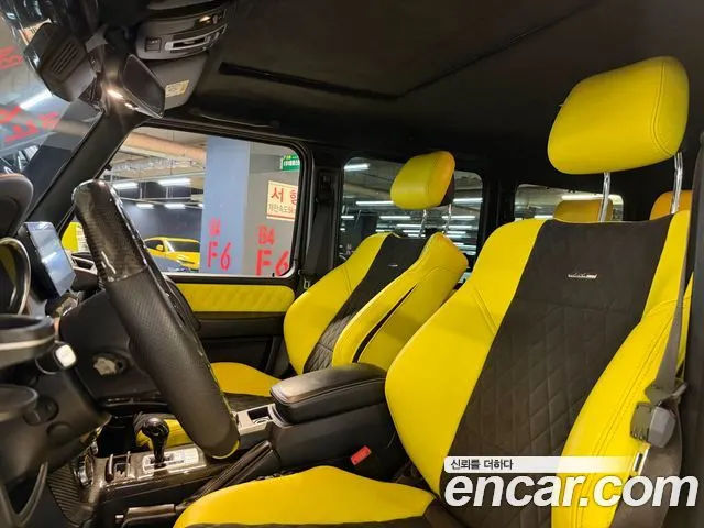 MERCEDES-BENZ G-CLASS W463 2016 — 49 000 км, жёлтый, Корея — под ключ — фото 12