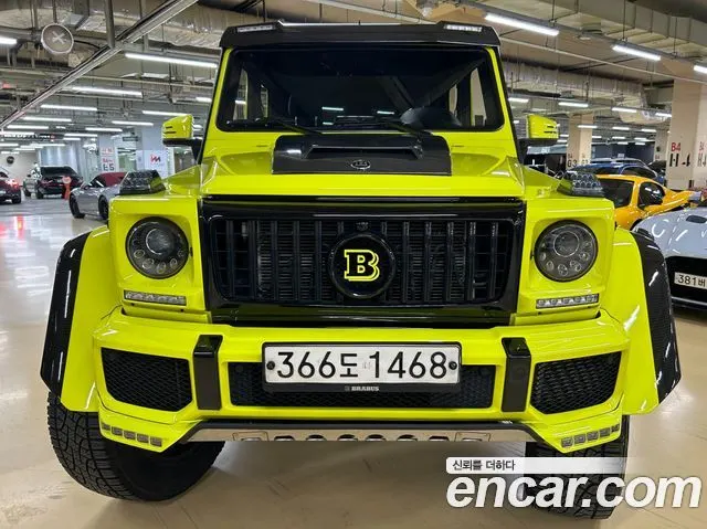 MERCEDES-BENZ G-CLASS W463 2016 — 49 000 км, жёлтый, Корея — под ключ — фото 3