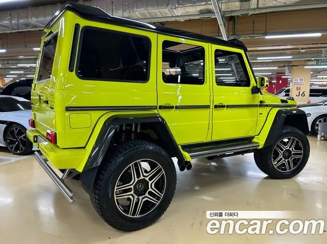 MERCEDES-BENZ G-CLASS W463 2016 — 49 000 км, жёлтый, Корея — под ключ — фото 5