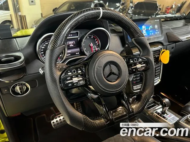 MERCEDES-BENZ G-CLASS W463 2016 — 49 000 км, жёлтый, Корея — под ключ — фото 10