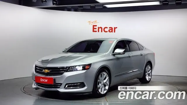 CHEVROLET IMPALA 2017 — 73 263 км, серебристо-серый, Корея — под ключ — фото 1