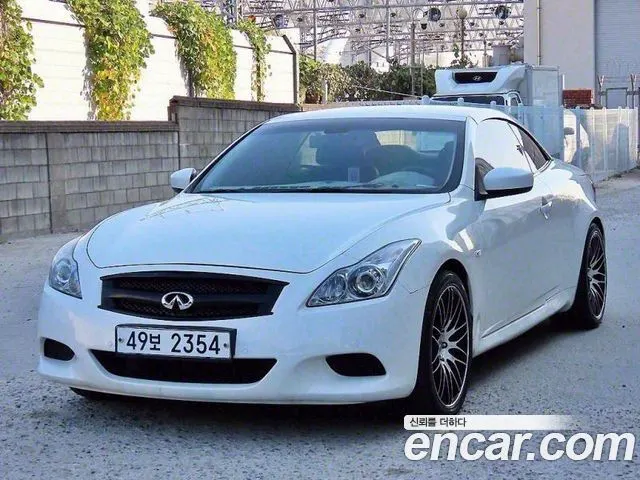 INFINITI G37 2009 — 100 450 км, белый, Корея — под ключ — фото 11