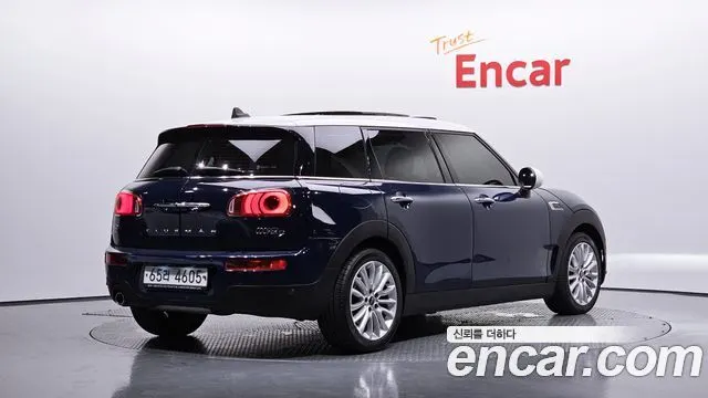 MINI COOPER D CLUBMAN 2019 — 73 952 км, синий, Корея — под ключ — фото 2