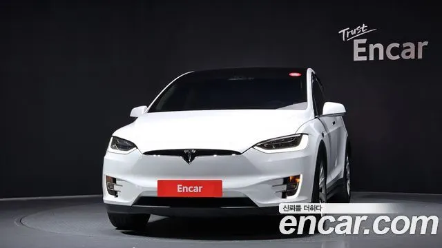 TESLA MODEL X 2018 — 128 412 км, белый, Корея — под ключ — фото 3