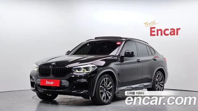 BMW X4 2019 — 122 144 км, чёрный, Корея — под ключ — фото 1
