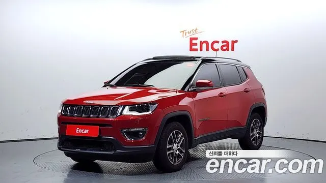 JEEP COMPASS 2020 — 43 366 км, красный, Корея — под ключ — фото 1