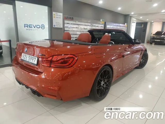 BMW M4 2018 — 41 170 км, красный, Корея — под ключ — фото 4