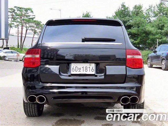 PORSCHE CAYENNE 2004 — 184 925 км, чёрный, Корея — под ключ — фото 4