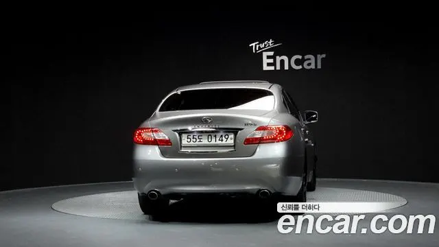 INFINITI M56 2011 — 211 370 км, серебристо-серый, Корея — под ключ — фото 4