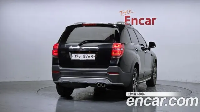 CHEVROLET CAPTIVA 2016 — 103 226 км, чёрный, Корея — под ключ — фото 4