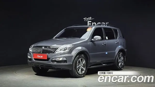 KGM REXTON W — из Кореи под ключ