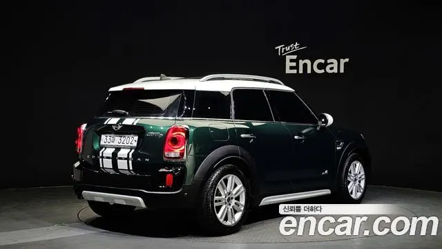 MINI COOPER D COUNTRYMAN 2018 — 93 321 км, зелёный, Корея — под ключ — фото 2