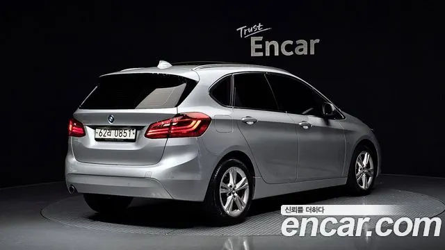 BMW 2 SERIES ACTIVE TOURER 2016 — 66 852 км, серебристый, Корея — под ключ — фото 2