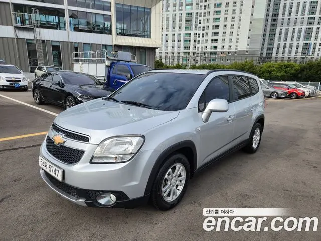 CHEVROLET ORLANDO 2012 — 175 364 км, серебристый, Корея — под ключ — фото 11
