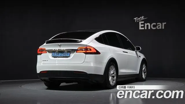TESLA MODEL X 2018 — 240 789 км, белый, Корея — под ключ — фото 2
