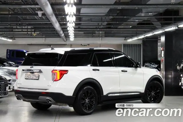 FORD EXPLORER 2020 — 82 700 км, белый, Корея — под ключ — фото 4